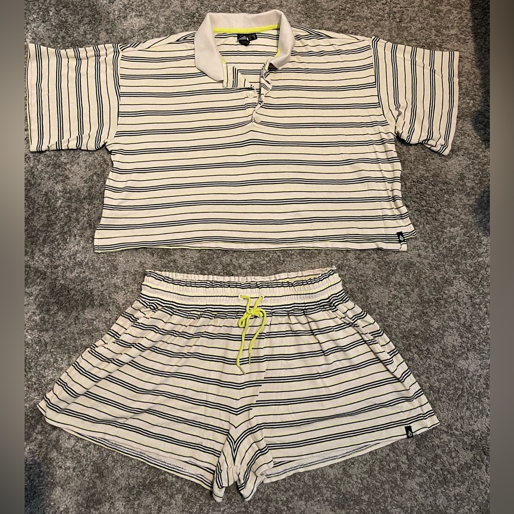 Volcom Striped Set